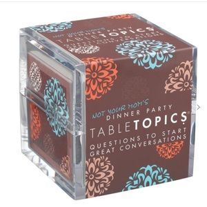 TableTopics “Not Your Mom’s Dinner Party” version